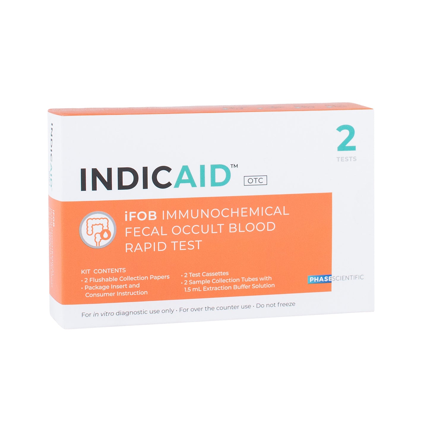 Immunochemical Fecal Occult Blood iFOB Rapid Home Test