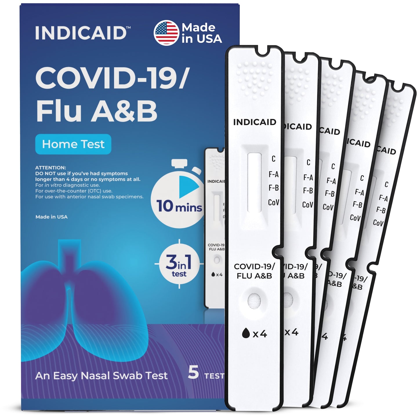 COVID-19 / Flu A&B Rapid Home Test