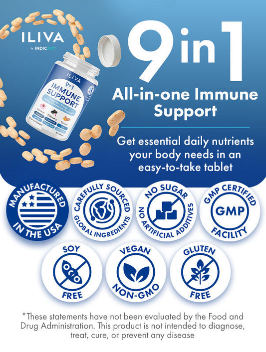 Potent Herbal Blend for Post-Immune Recovery:Immune Support by ILIVA