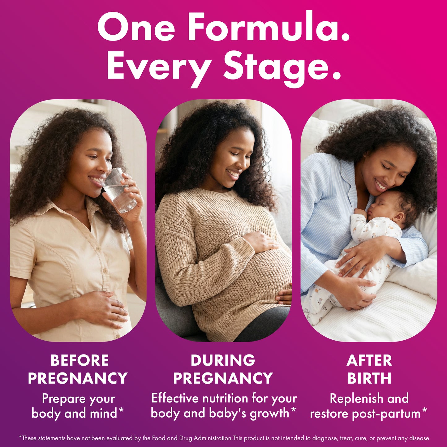 ILIVA Prenatal Vitamins for Women- Sophisticated Folate and 18 Vitamins and Minerals for Neural Tube Support & Fetal Brain Development, Gluten-Free, Dairy-Free & Soy-Free - 30 Capsules - 30 Servings